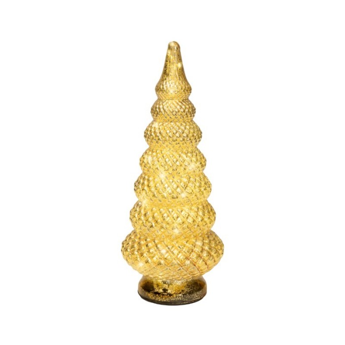 ALBERO VETRO MICROLED LUCE CALDA D.15 H.36.5